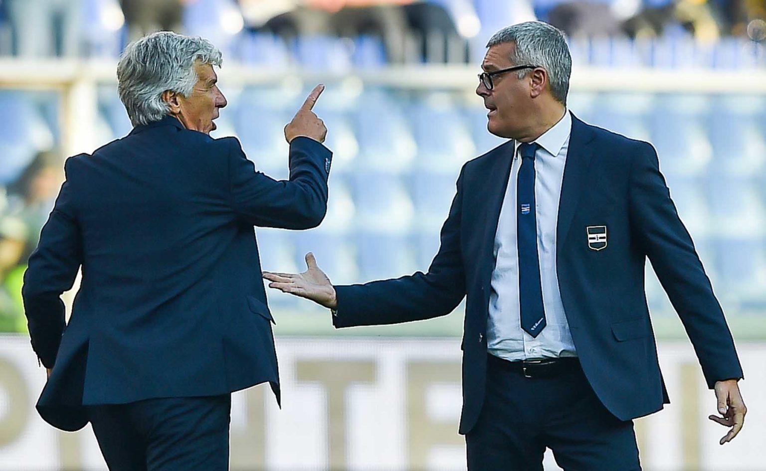 sampdoria gasperini ranieri atalanta