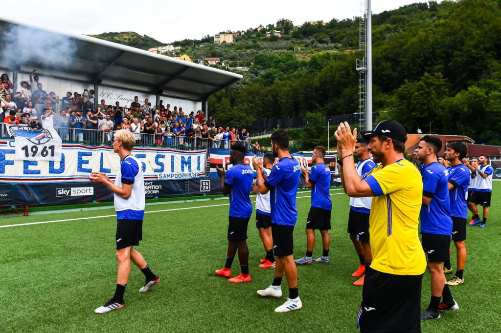 IMMAGINE non disponibile su Google immagini sampdoria ritorno in campo