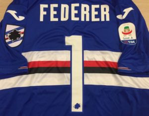 sampdoria genoa derby federer tifosi vip