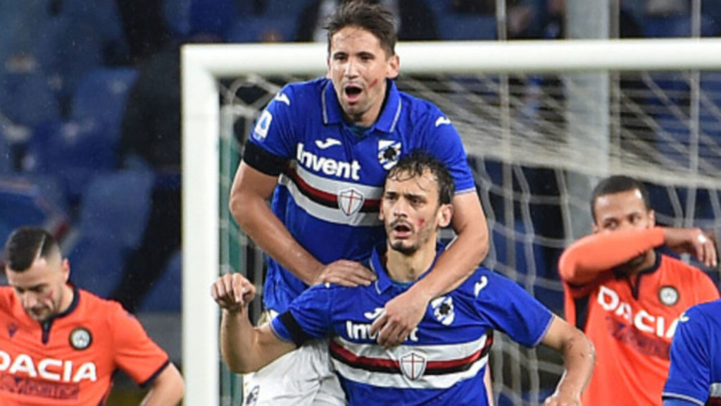 sampdoria spal ramirez gabbiadini giocatori