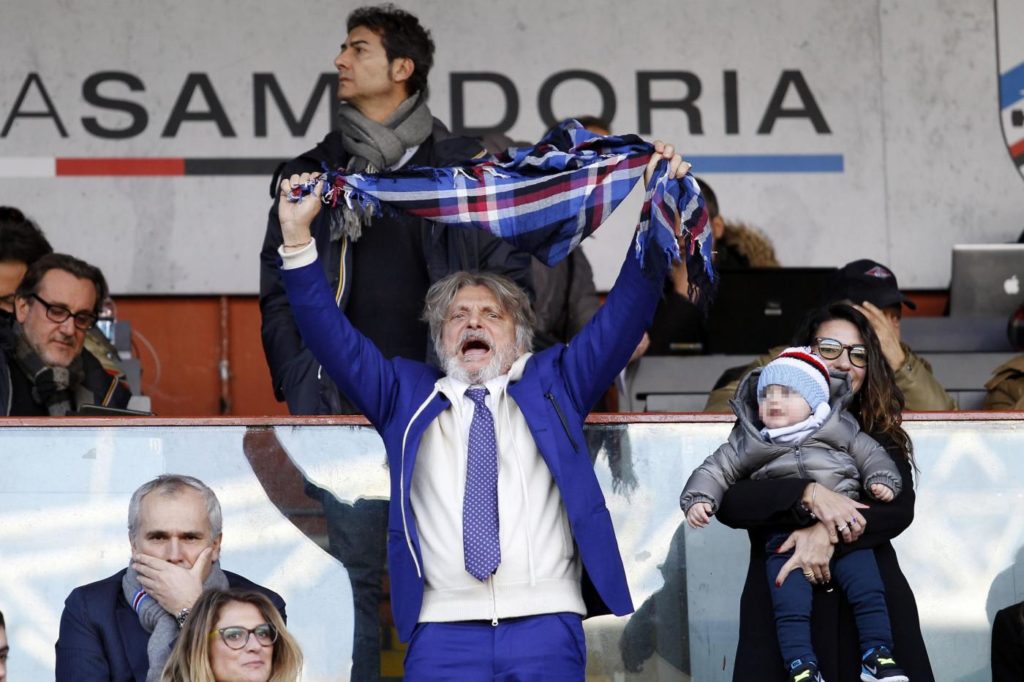 Massimo Ferrero cessione Sampdoria