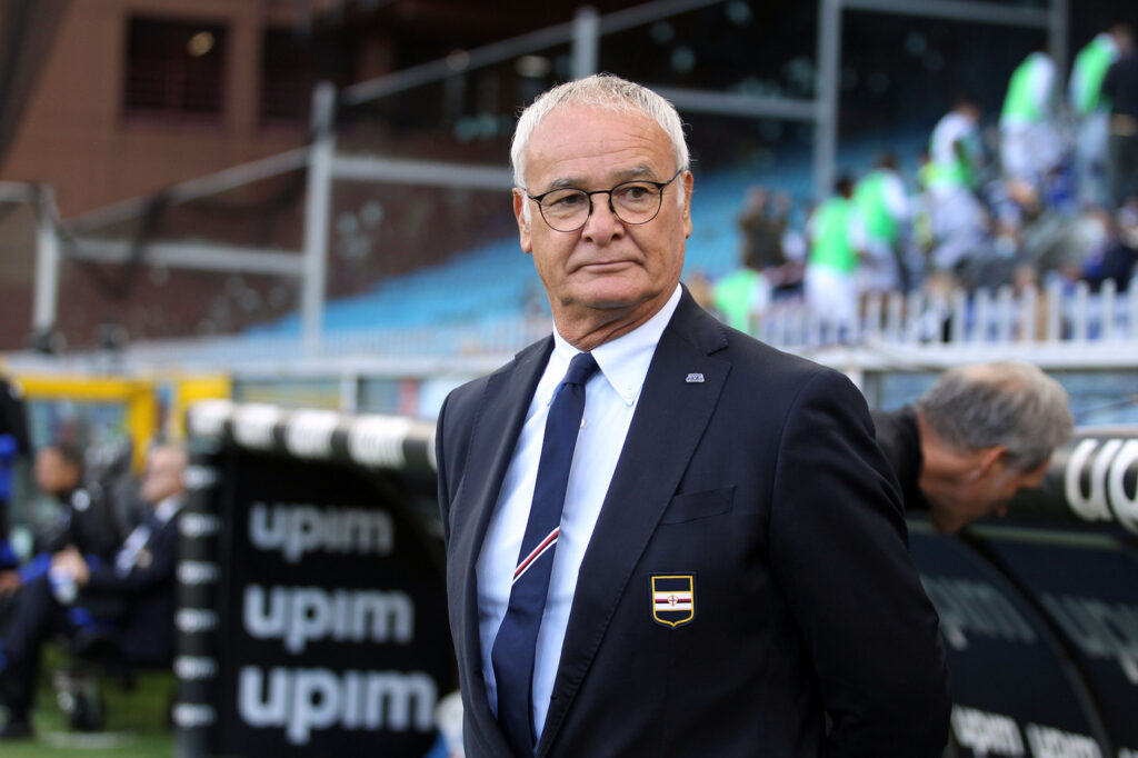 OK sampdoria ferraris ranieri bologna formazione ufficiale milan ranieri difesa lazio compleanno panchina