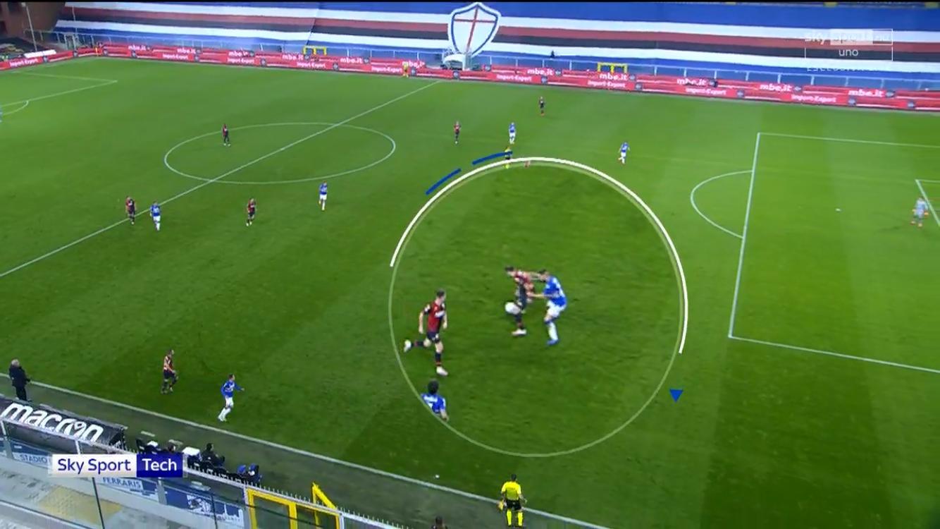 moviola sampdoria genoa la penna