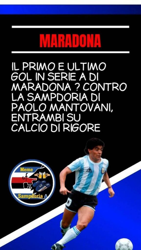 maradona sampdoria destino