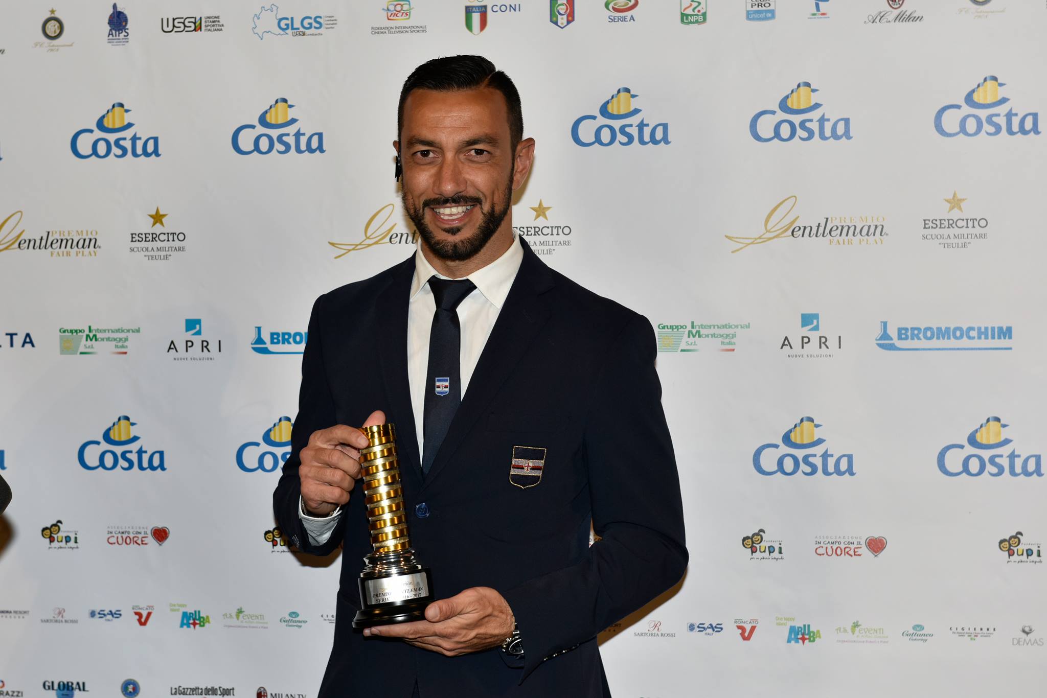 Sampdoria Premio Gentleman Quagliarella