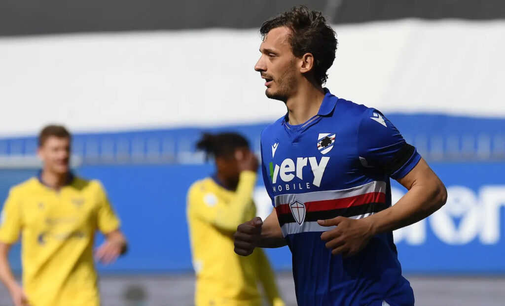 Sampdoria Manolo Gabbiadini D'Aversa