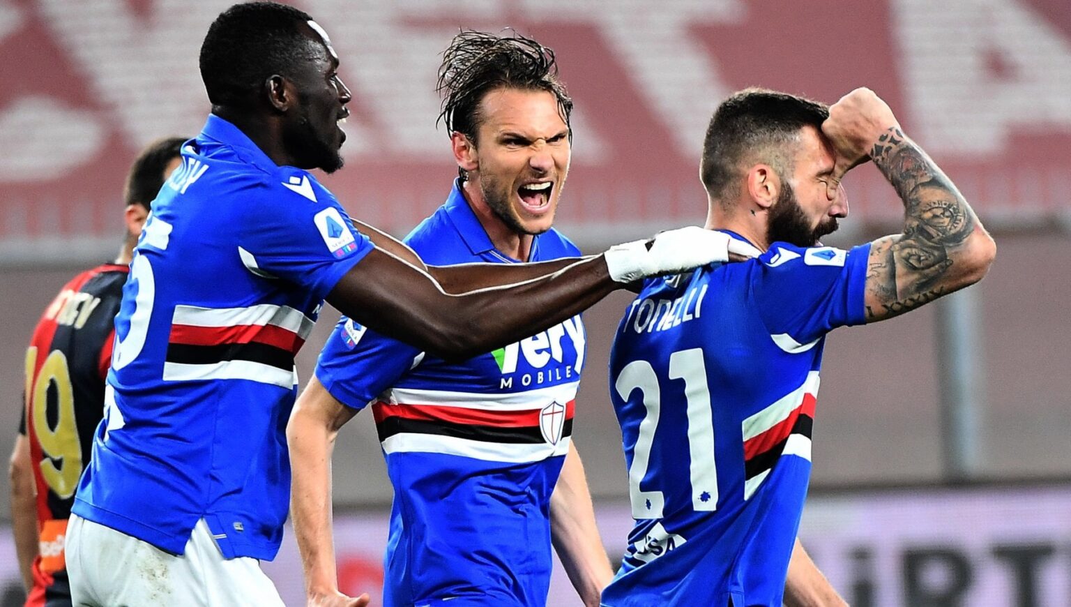 Sampdoria Fiorentina Ekdal Thorsby