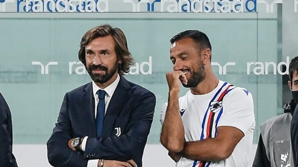 sampdoria viviano quagliarella pirlo