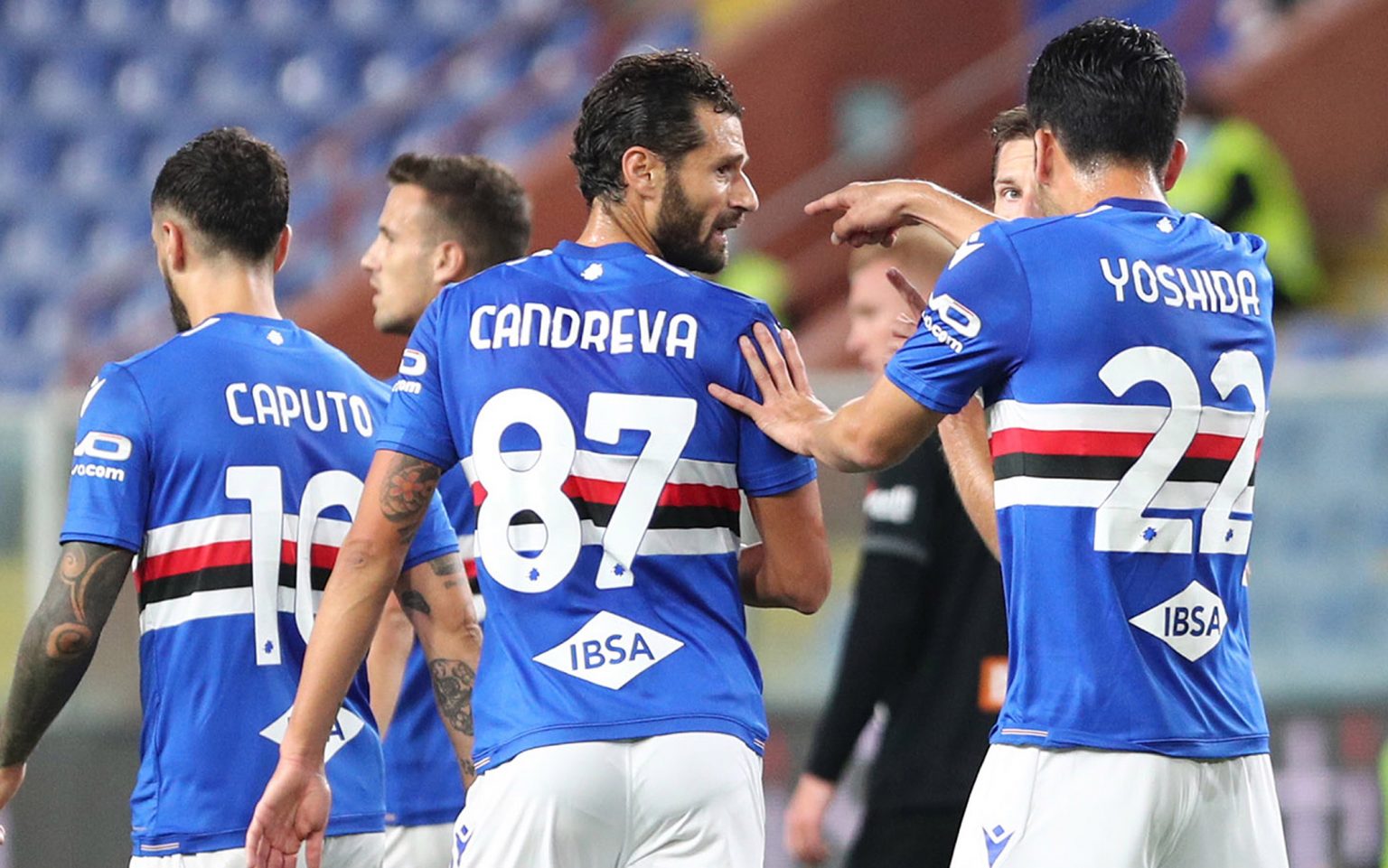 Sampdoria Giampaolo Candreva Sensi