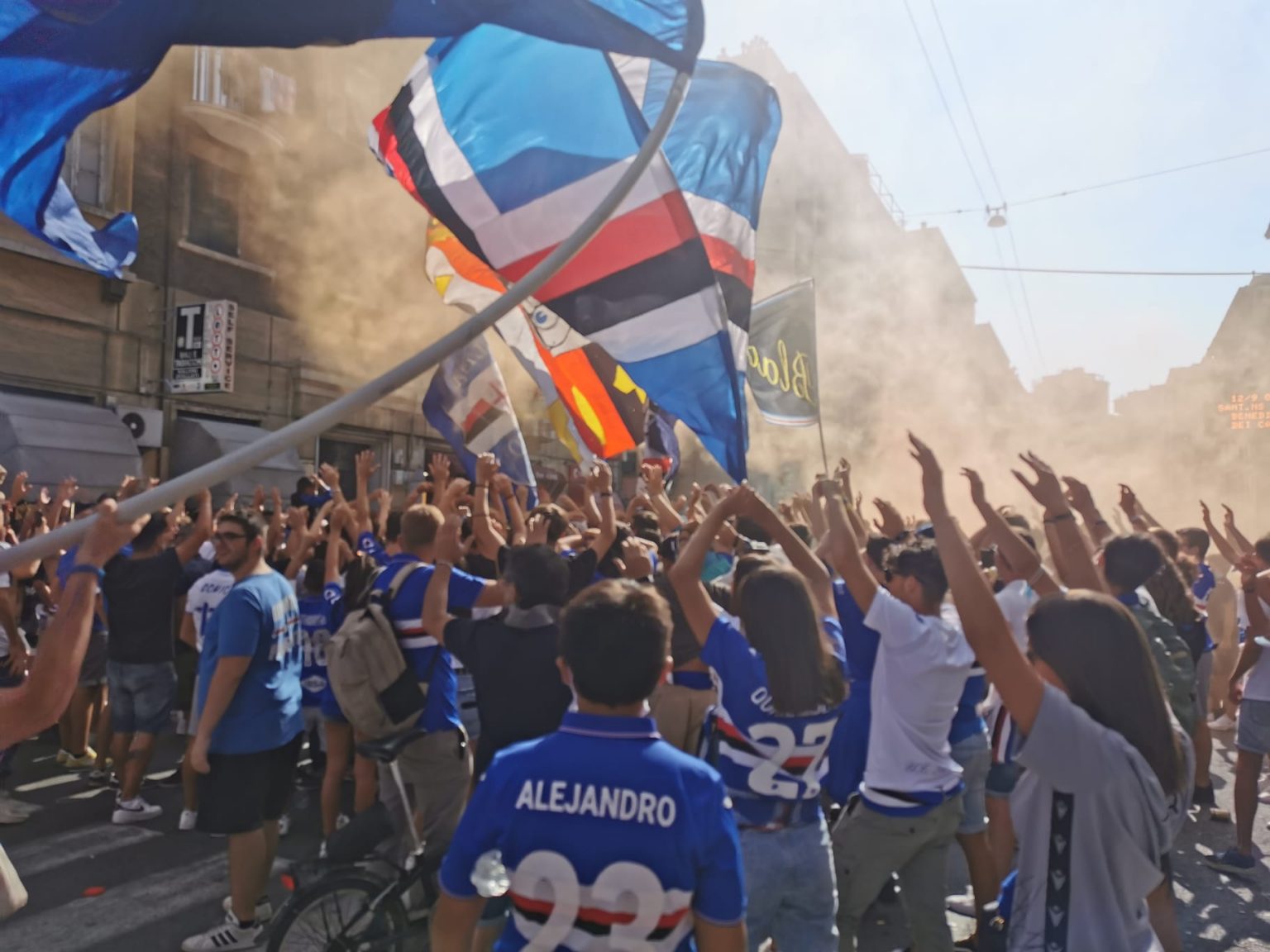 spezia sampdoria tifosi