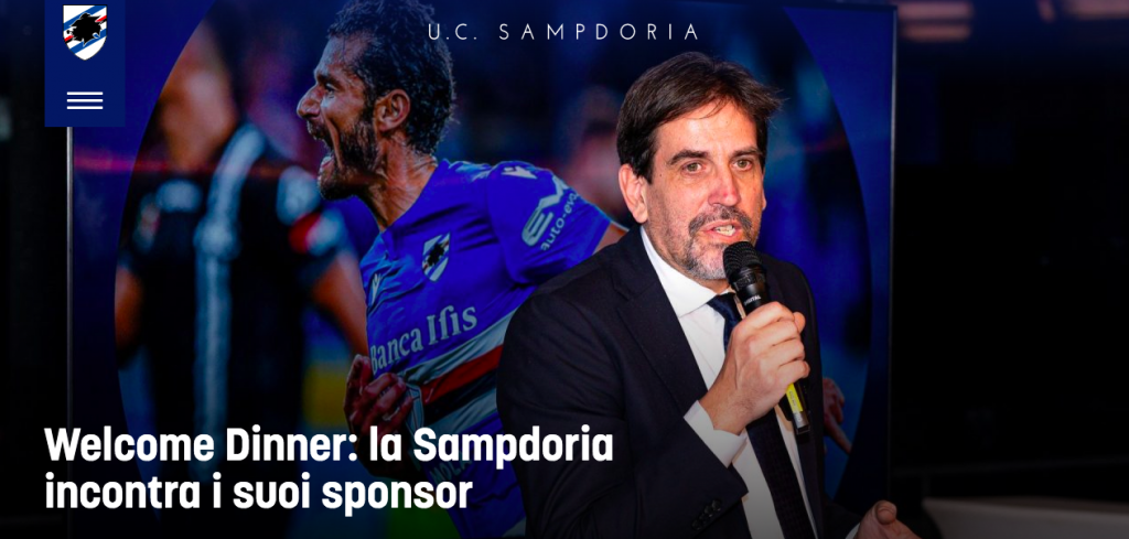 sampdoria sponsor