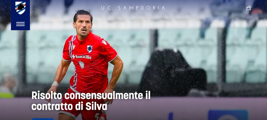 UFFICIALE Adrien Silva Sampdoria