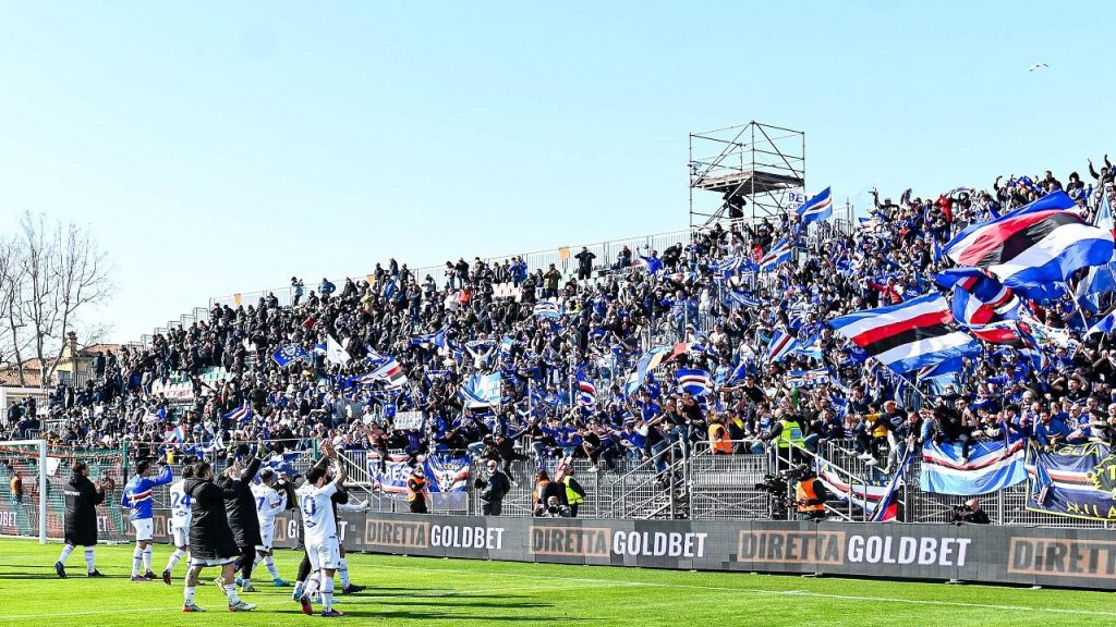 sampdoria scalinata tifosi