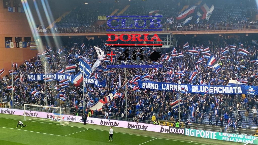 sampdoria tifosi gradinata sud bologna