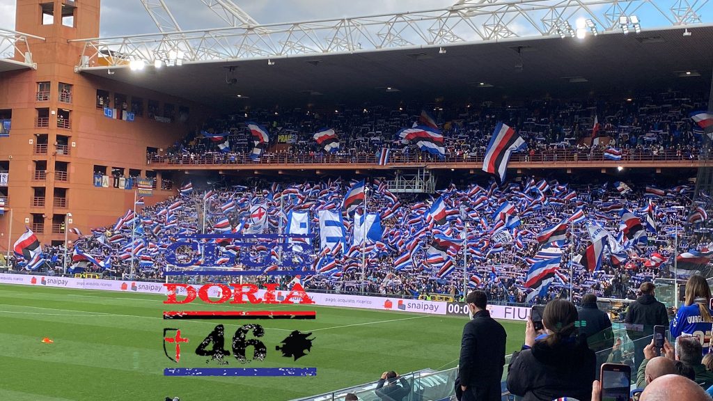 sampdoria contestazione sud roma tifosi ferraris