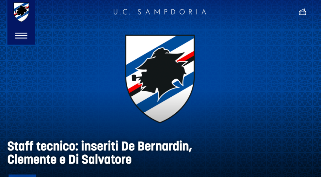 Sampdoria Lorieri Battara Spalla