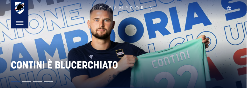 Calciomercato Sampdoria Contini