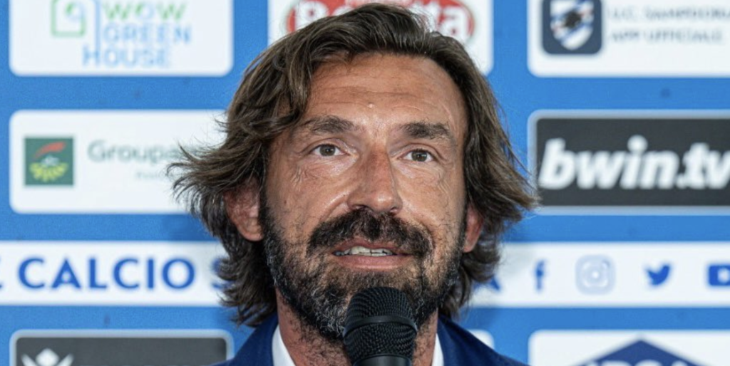 Andrea Pirlo allenatore Sampdoria mercato