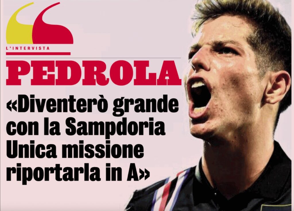 sampdoria pedrola serie a