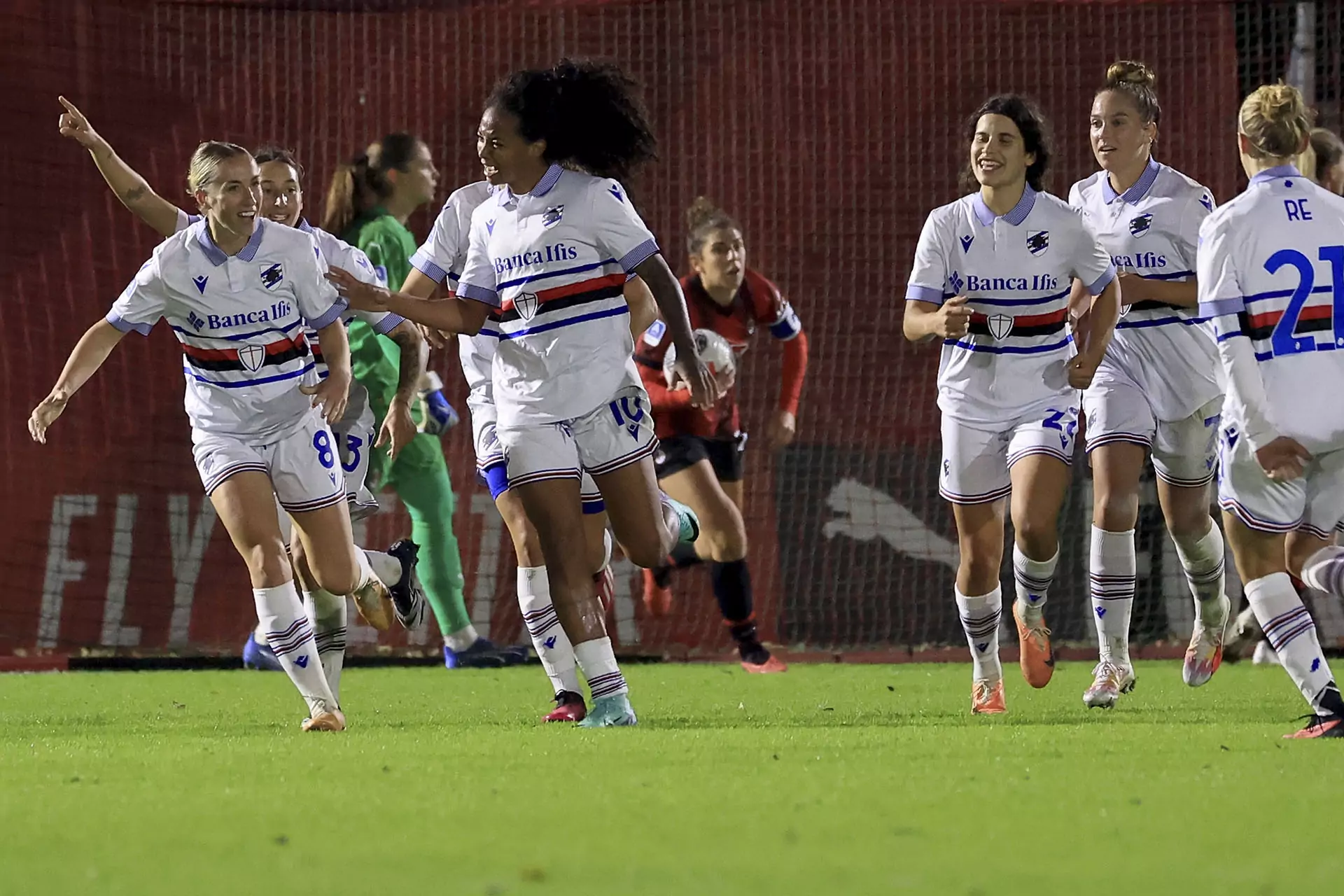 Sampdoria Women angiolo veroni cristina erriu Fiorella Genova Juventus