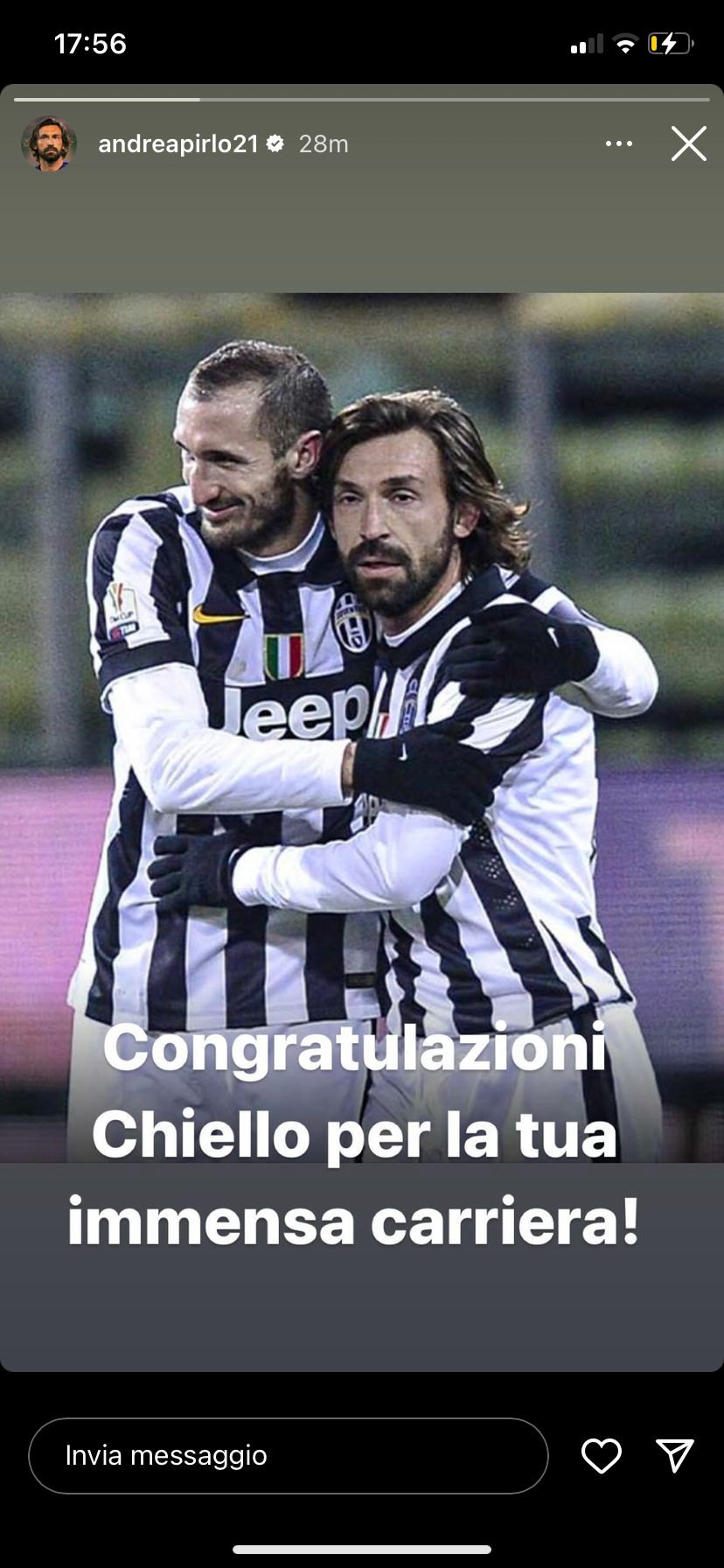 Social Sampdoria Pirlo Chiellini