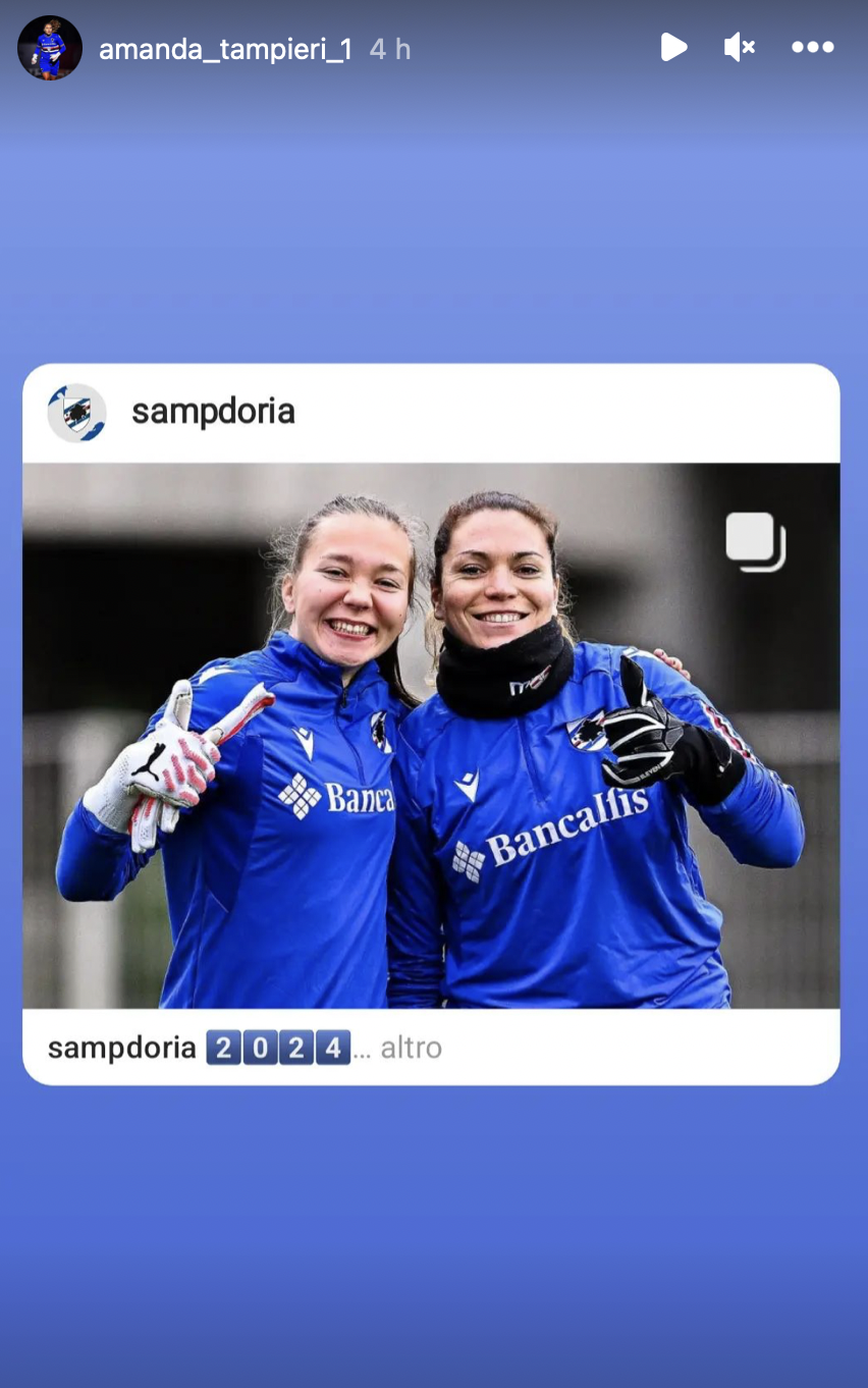 SOCIAL Sampdoria Women Como