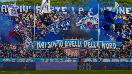 pisa sampdoria curva nord