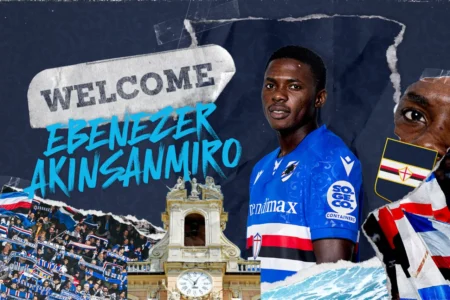 Ufficiale Sampdoria Ebenezer Akinsanmiro