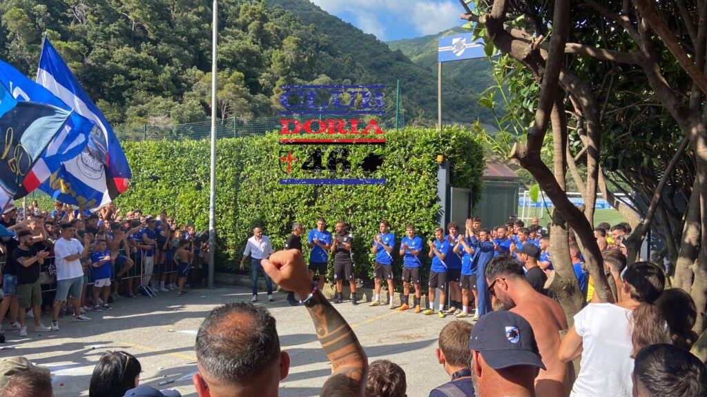 ritiro Sampdoria Jena