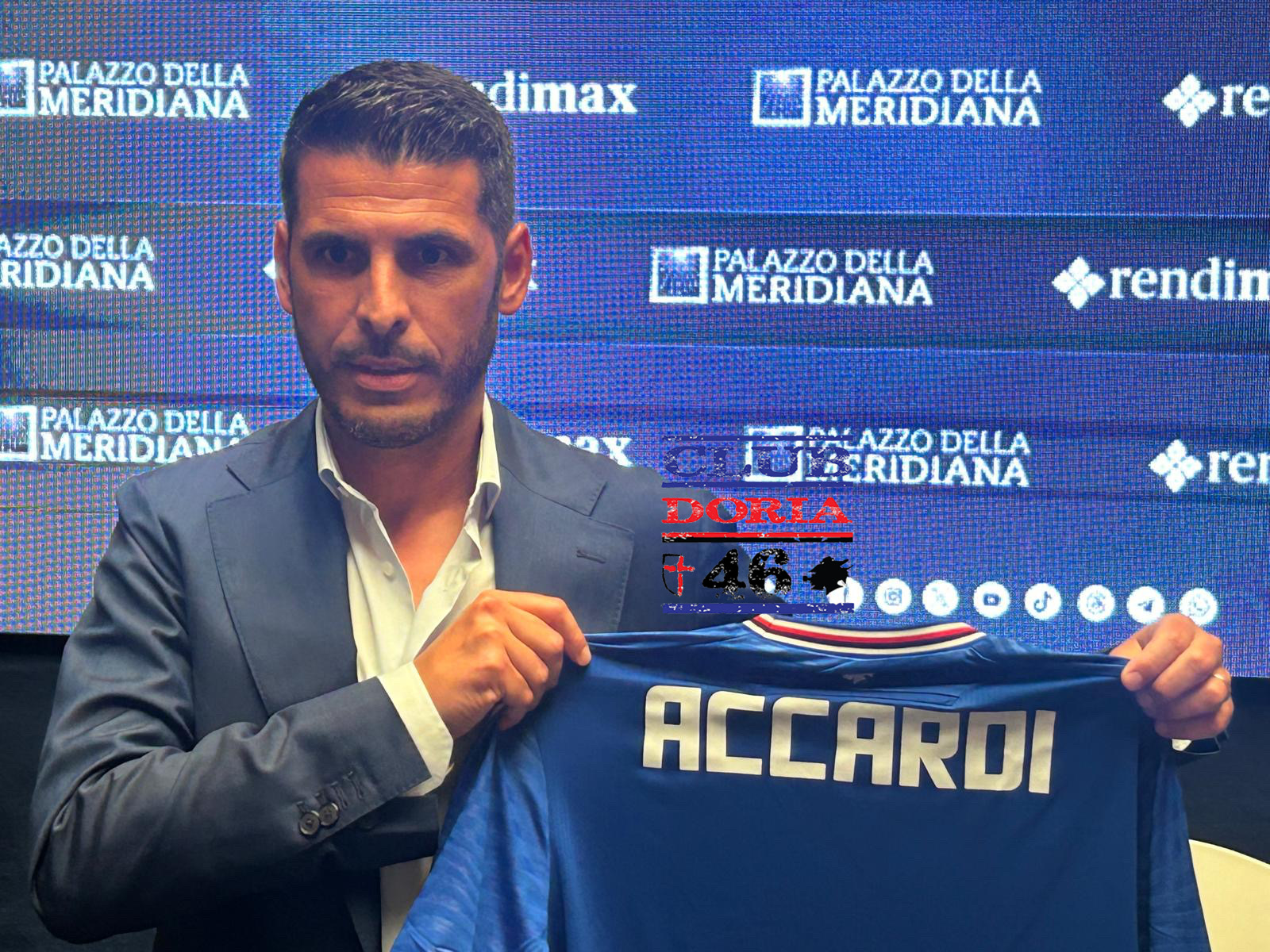 Accardi Sampdoria presentazione