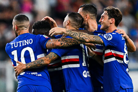 social Sampdoria rigori derby