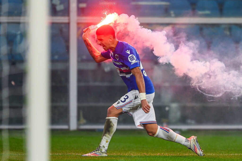 Sampdoria derby Pietro Accardi