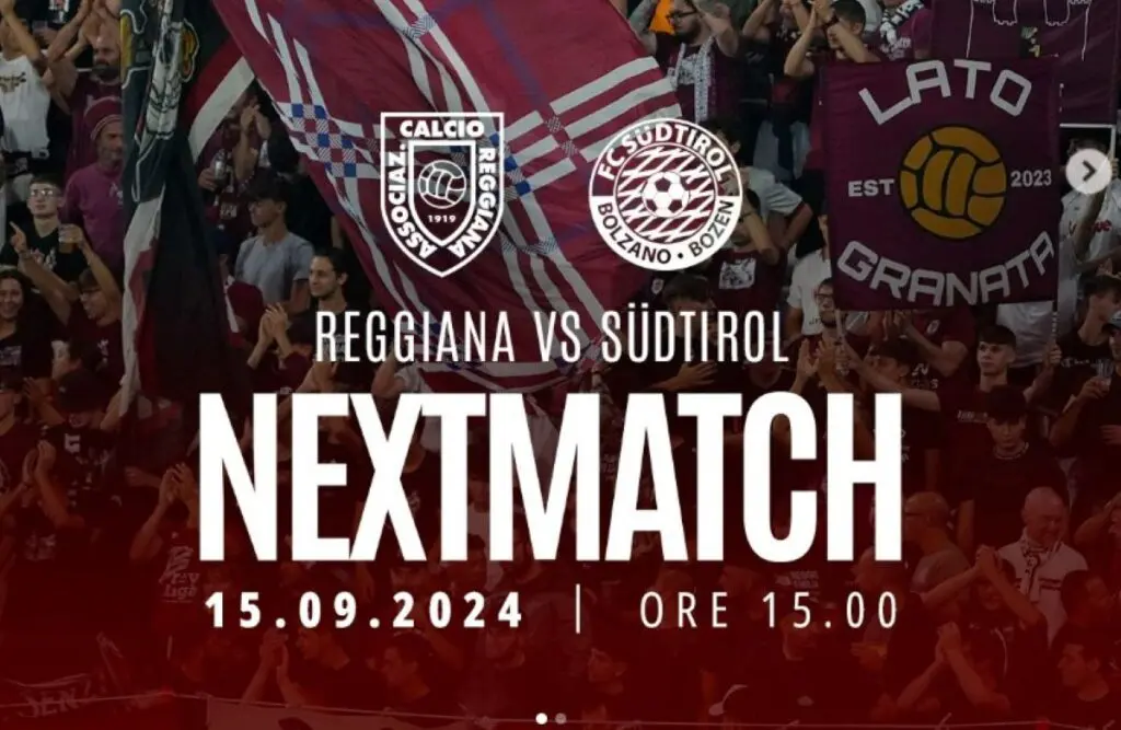 Reggiana Sudtirol DAZN