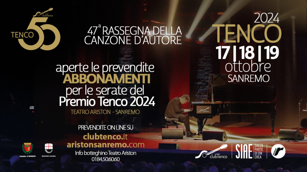 premio tenco 2024 teatro ariston