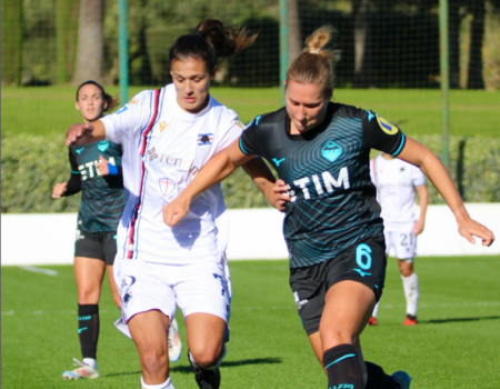 Lazio Sampdoria Women Stefano Castiglione fabrizio casazza napoli