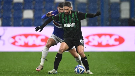 Verso Sampdoria-Sassuolo, Domenico Berardi sembra essere fuori categoria per la Serie B